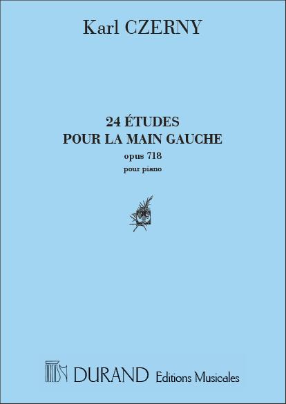 24 Etudes Pour La Main Gauche Opus 718 - Pour - pro klavír